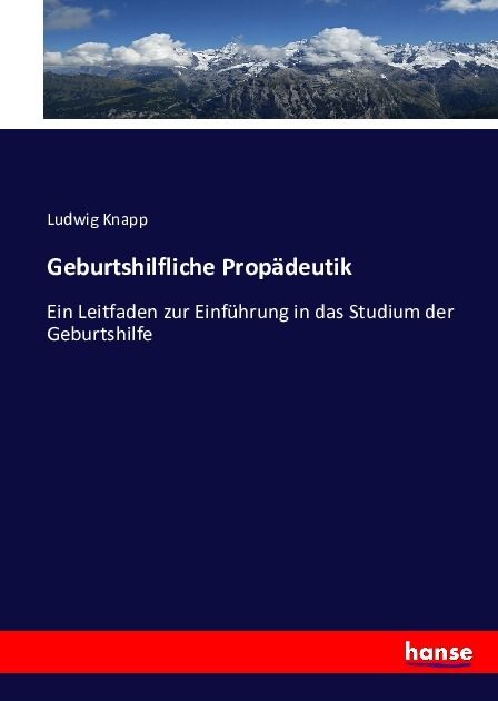 Produktbild: Geburtshilfliche Prop&auml;deutik