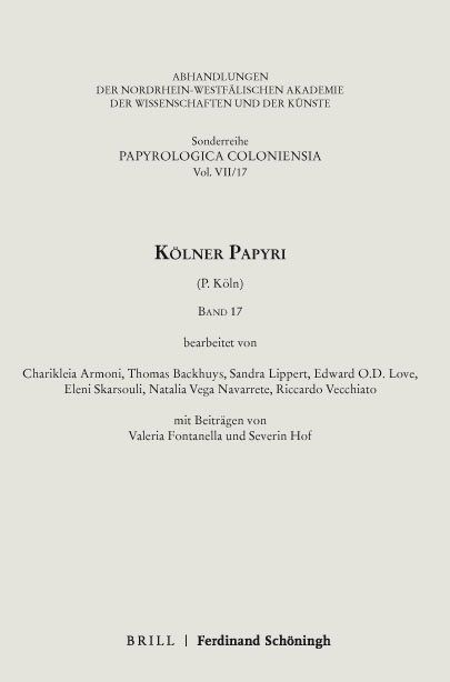 Produktbild: K&ouml;lner Papyri