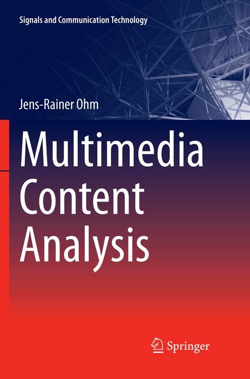 Produktbild: Multimedia Content Analysis