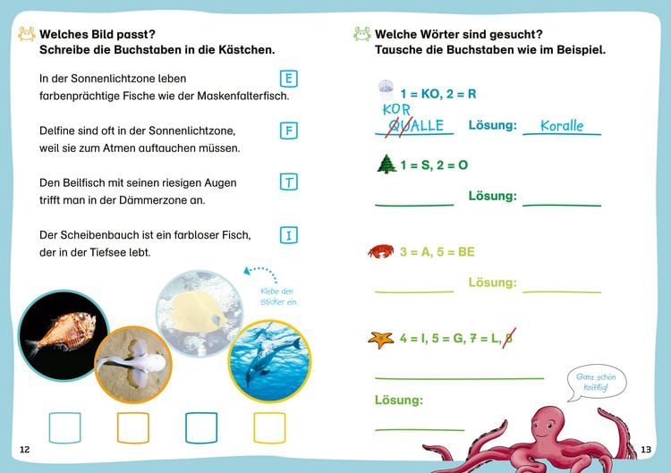 Produktbild: WAS IST WAS Erstes Lesen Leser&auml;tsel. Ozeane