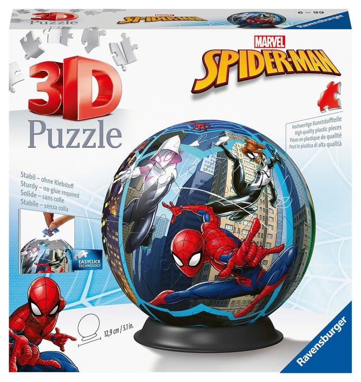 Produktbild: 3D Puzzle-Ball Spiderman