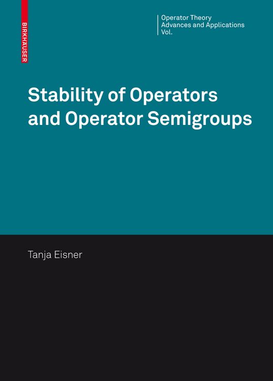 Produktbild: Stability of Operators and Operator Semigroups