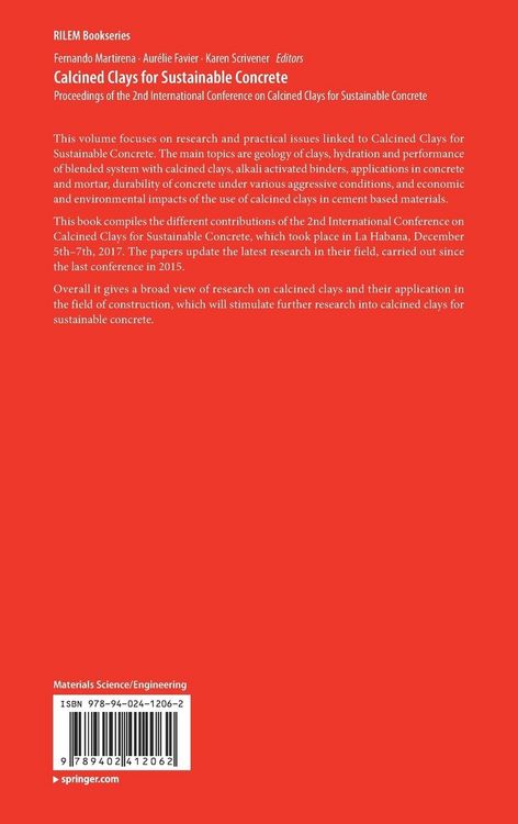 Produktbild: Calcined Clays for Sustainable Concrete