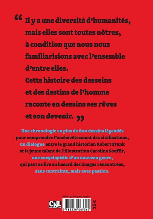 Produktbild: Nos humanit&eacute;s : une chronologie tout en images