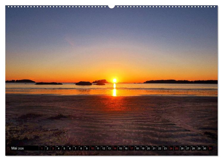 Produktbild: Vancouver - Vancouver Island - Seattle (Wandkalender 2026 DIN A2 quer), CALVENDO Monatskalender