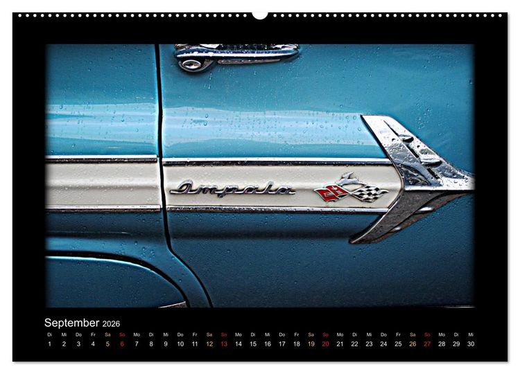 Produktbild: Chevrolet eine amerikanische Legende (Wandkalender 2026 DIN A2 quer), CALVENDO Monatskalender