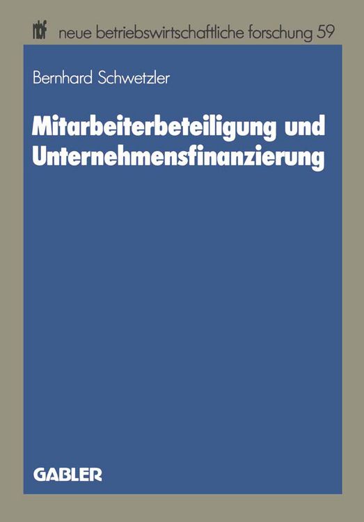 Produktbild: Mitarbeiterbeteiligung und Unternehmensfinanzierung