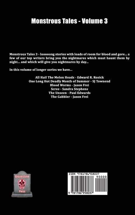 Produktbild: Monstrous Tales - Volume 3 (Hardback Edition)