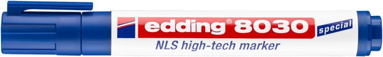 Produktbild: EDDING&reg; High-Tech Marker 8030 NLS, blau