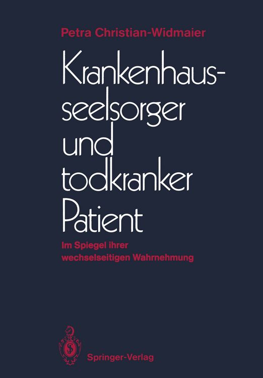 Produktbild: Krankenhausseelsorger und todkranker Patient