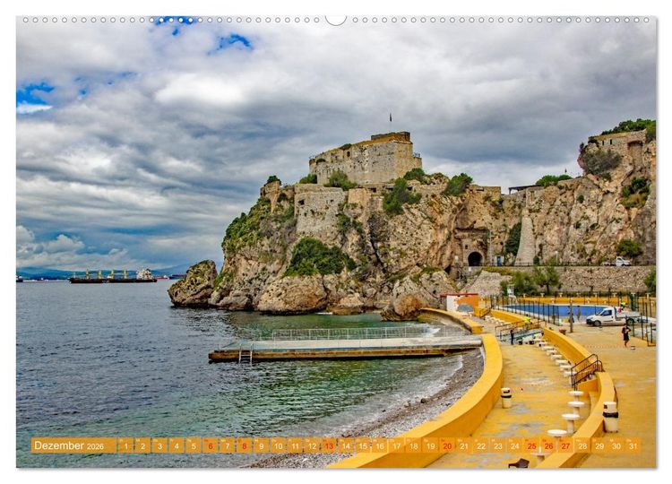 Produktbild: Ein Herz f&uuml;r Gibraltar (hochwertiger Premium Wandkalender 2026 DIN A2 quer), Kunstdruck in Hochglanz