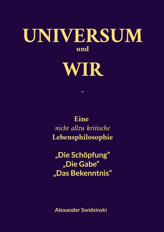 Produktbild: Universum und wir