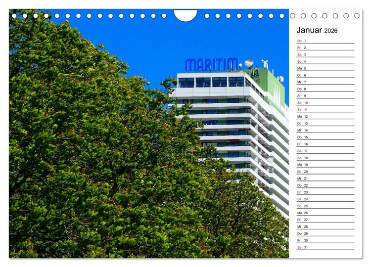 Produktbild: Travem&uuml;nder Durchblicke (Wandkalender 2026 DIN A4 quer), CALVENDO Monatskalender