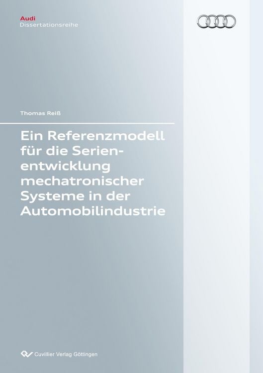 Produktbild: Ein Referenzmodell f&uuml;r die Serienentwicklung mechatronischer Systeme in der Automobilindustrie