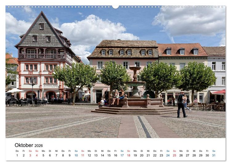 Produktbild: Neustadt an der Weinstra&szlig;e - Ansichtssache (Wandkalender 2026 DIN A2 quer), CALVENDO Monatskalender