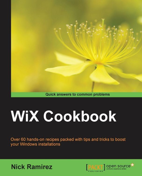 Produktbild: WiX Cookbook
