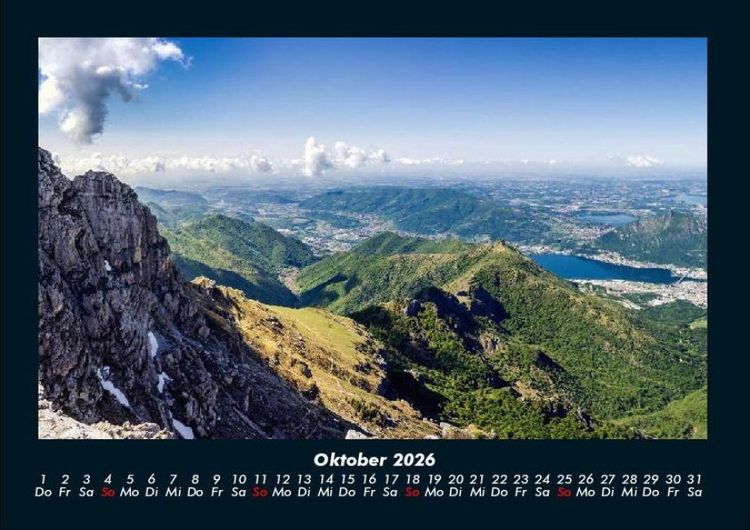 Produktbild: Landschaftskalender 2026 Fotokalender DIN A4
