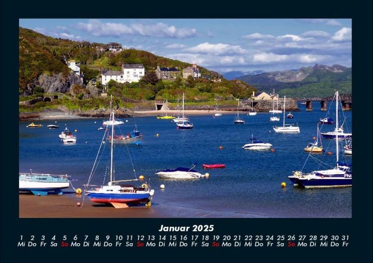 Produktbild: Boote 2025 Fotokalender DIN A4