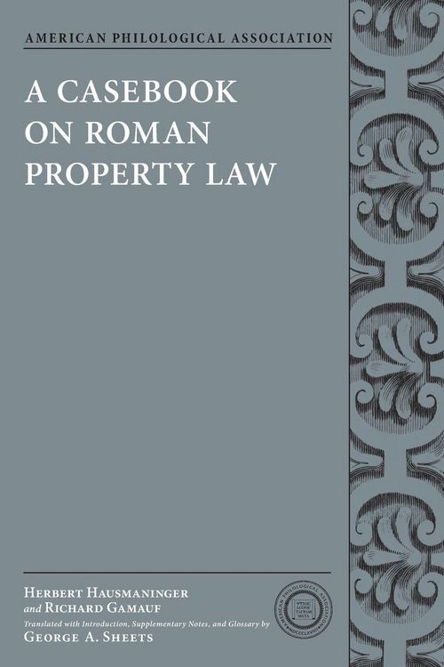 Produktbild: Casebook on Roman Property Law