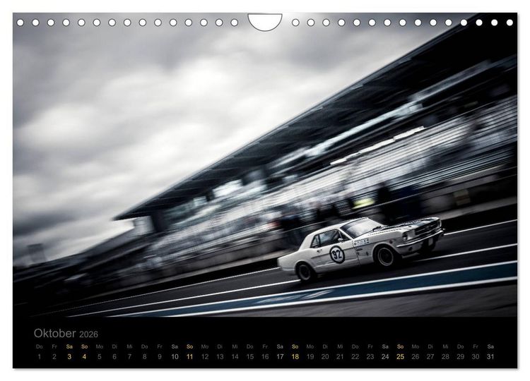 Produktbild: Flying Ford Mustang (Wandkalender 2026 DIN A4 quer), CALVENDO Monatskalender