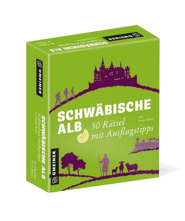 Produktbild: Schw&auml;bische Alb - 50 R&auml;tsel mit Ausflugstipps