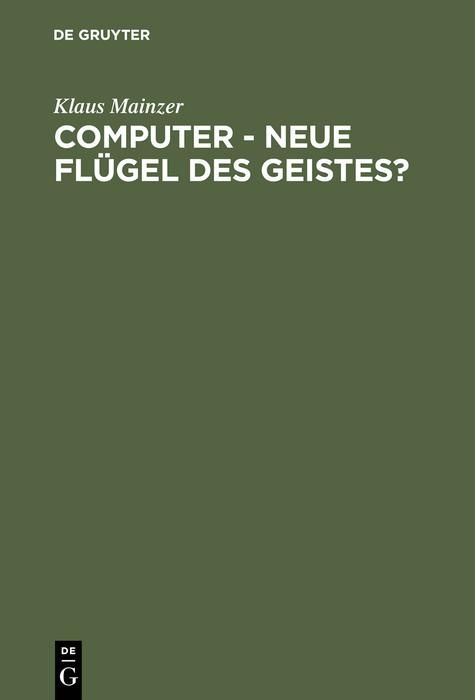 Produktbild: Computer - Neue Fl&uuml;gel des Geistes?