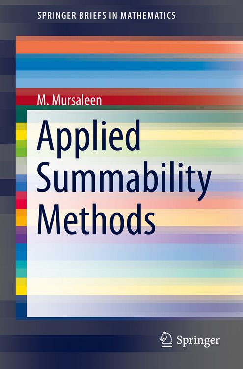 Produktbild: Applied Summability Methods