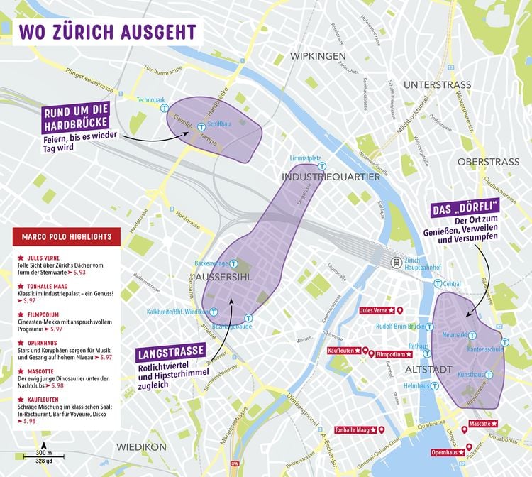 Produktbild: MARCO POLO Reiseführer Zürich