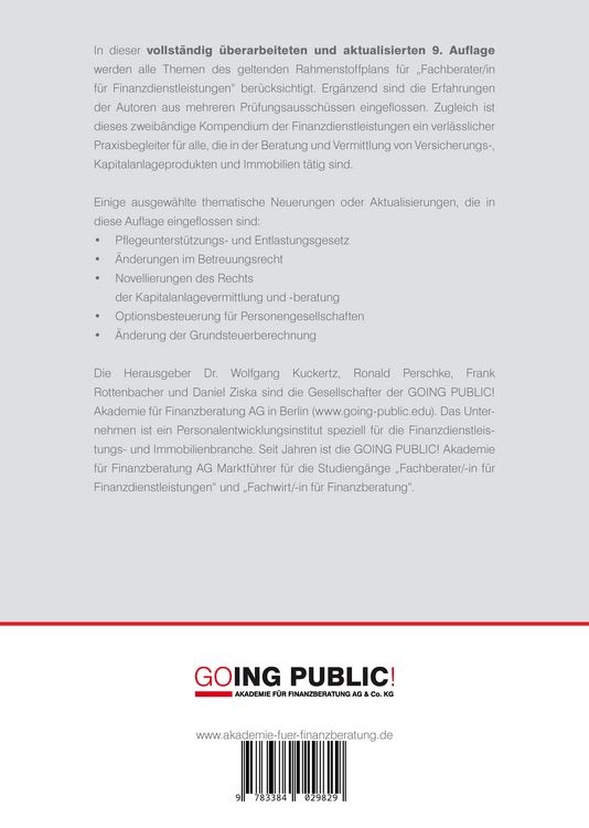 Produktbild: Praxiswissen Finanzdienstleistungen