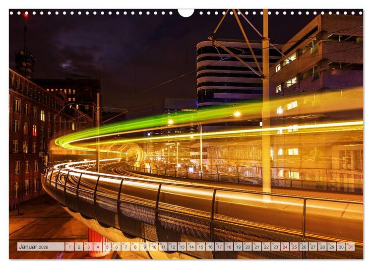 Produktbild: U-Bahn - Szenen an U-Bahnstationen in Europa und New York (Wandkalender 2026 DIN A3 quer), CALVENDO Monatskalender