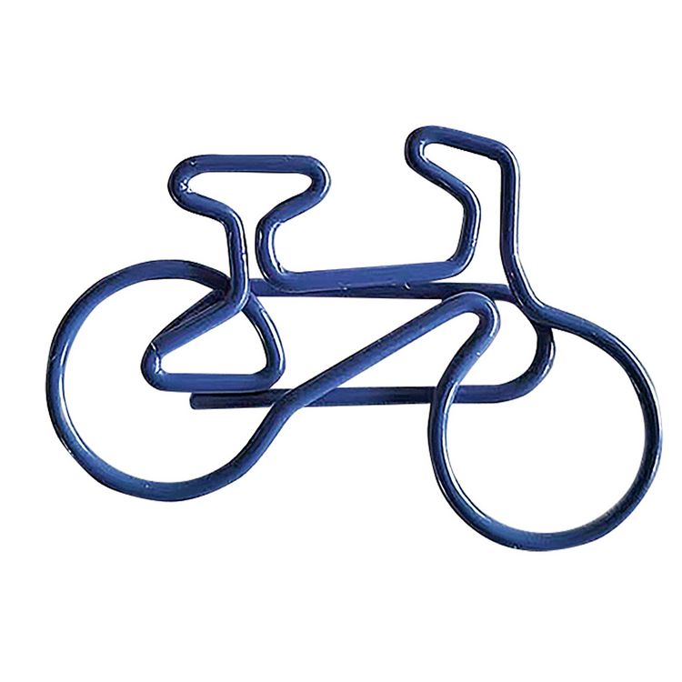 Produktbild: 4er-Set B&uuml;roklammern &raquo;Fahrradfreunde&laquo;