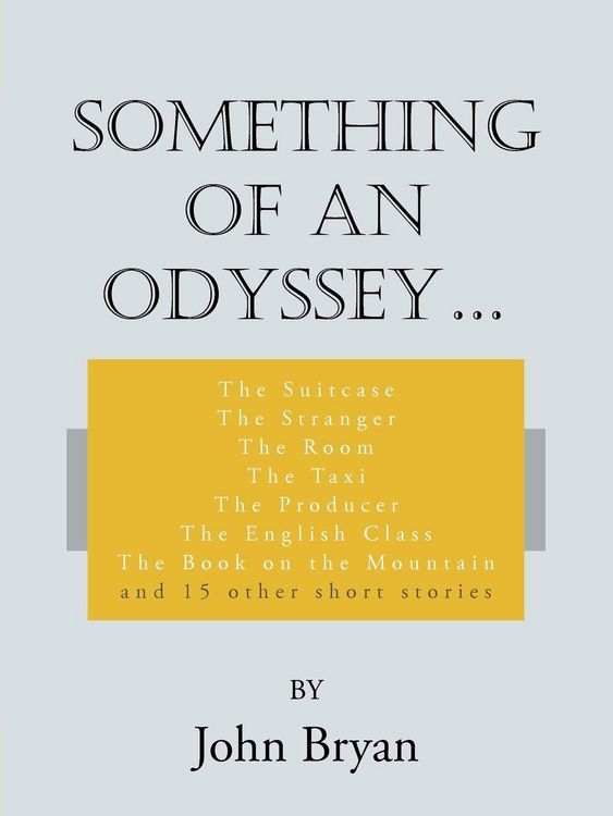 Produktbild: Something of an Odyssey.