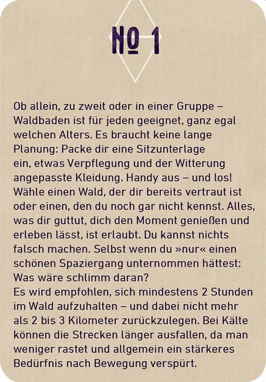 Produktbild: Fernweh Waldbaden