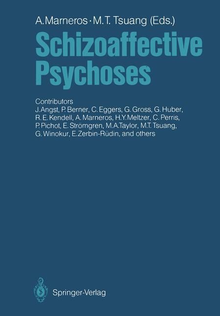 Produktbild: Schizoaffective Psychoses