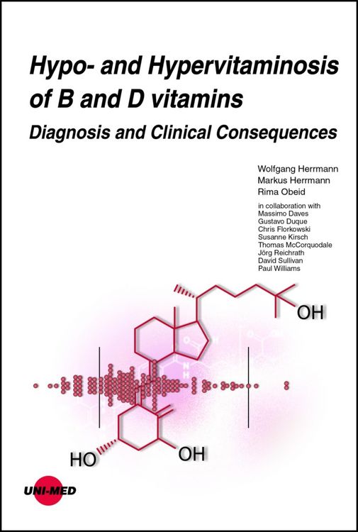 Produktbild: Hypo- and Hypervitaminosis of B and D vitamins - Diagnosis and Clinical Consequences