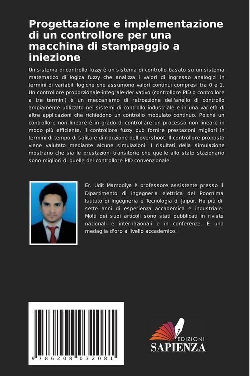 Produktbild: Progettazione e implementazione di un controllore per una macchina di stampaggio a iniezione