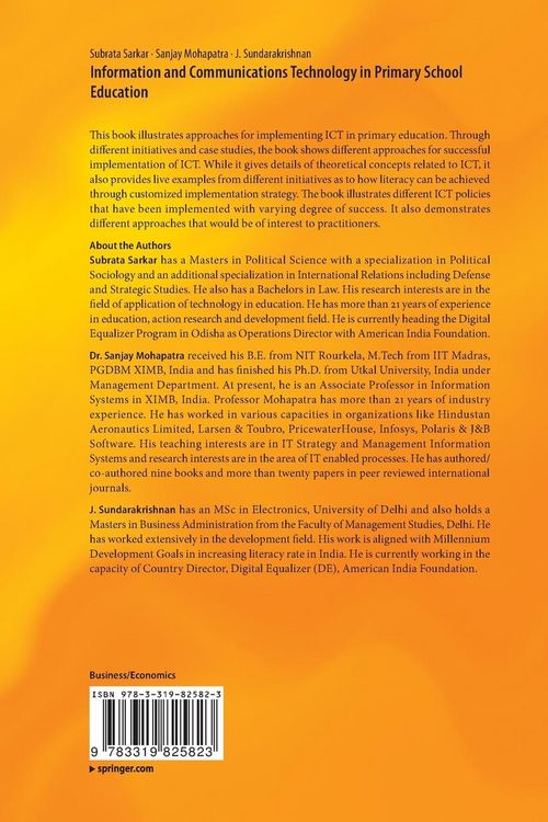 Produktbild: Information and Communications Technology in Primary School Education