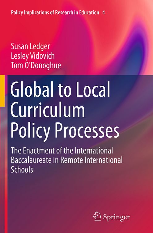 Produktbild: Global to Local Curriculum Policy Processes