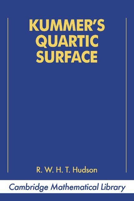 Produktbild: Kummer's Quartic Surface