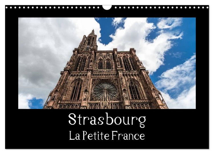 Produktbild: Strasbourg La Petite France (Calendrier mural 2026 DIN A3 vertical), CALVENDO calendrier mensuel