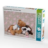 Produktbild: CALVENDO Puzzle Deutscher Boxer Welpe / German Boxer Puppy 1000 Teile Lege-Gr&ouml;&szlig;e 64 x 48 cm Foto-Puzzle Bild von Jeanette Hutfluss