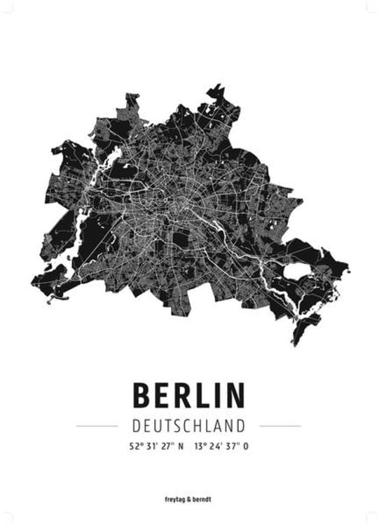 Bild vom Artikel Berlin, Designposter vom Autor Freytag-Berndt und Artaria KG