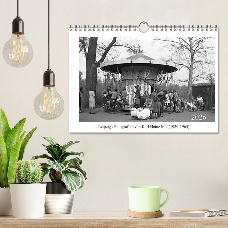 Produktbild: Leipzig : Fotografien von Karl Heinz Mai (1920-1964) (Wandkalender 2026 DIN A4 quer), CALVENDO Monatskalender