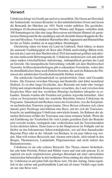 Produktbild: TRESCHER Reiseführer Usbekistan