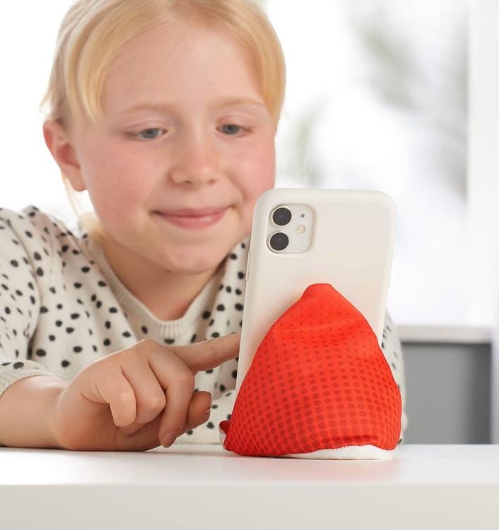 Produktbild: Plusheez Handykissen "Lips / Pssst!"