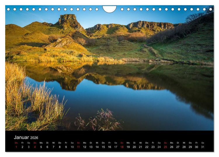 Produktbild: Schottland - Die wundervolle Isle of Skye (Wandkalender 2026 DIN A4 quer), CALVENDO Monatskalender