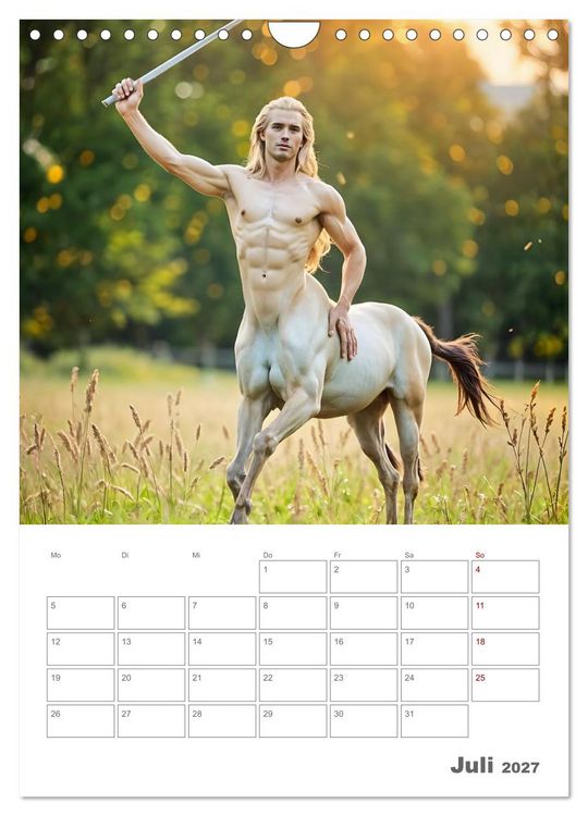 Produktbild: Gesch&ouml;pfe der griechischen Mythologie - Eine KI-Welt der griechischen G&ouml;tter, Kreaturen und Abenteurer (Wandkalender 2027 DIN A4 hoch), CALVENDO Monatskalender