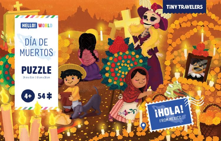 Produktbild: Tiny Travelers Puzzle: D&iacute;a de Muertos