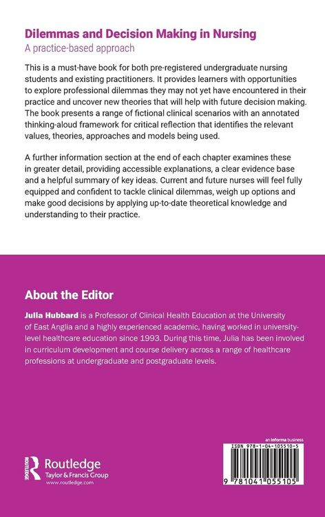 Produktbild: Dilemmas and Decision Making in Nursing