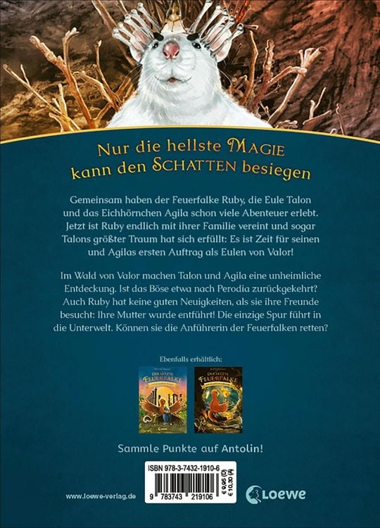 Produktbild: Der letzte Feuerfalke und das magische Ei (Band 13)